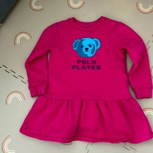 Polo Ralph Lauren 4Y pink sweat dress